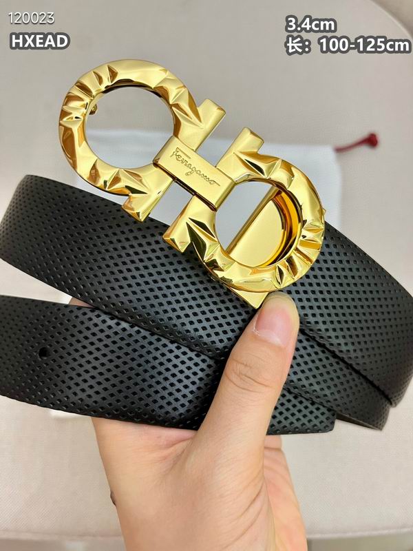 Ferragamo belt 34mmX100-125cm 8L (13)