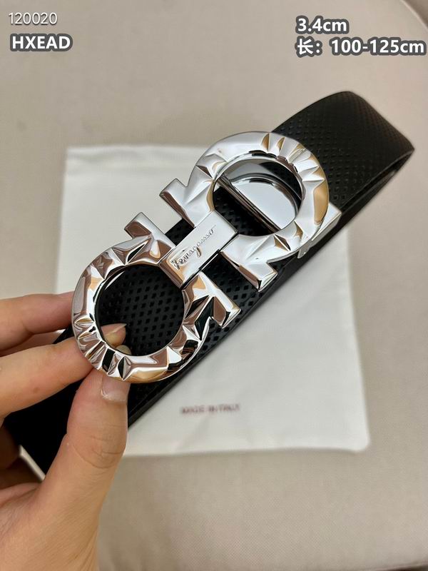 Ferragamo belt 34mmX100-125cm 8L (2)