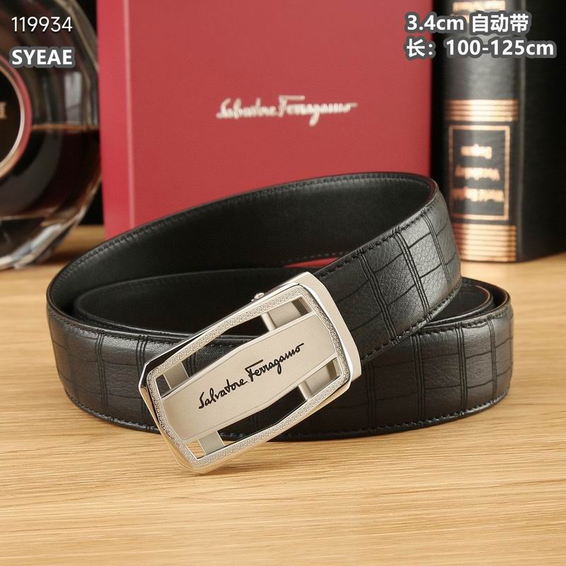 Ferragamo belt 34mmX100-125cm 8L (2)