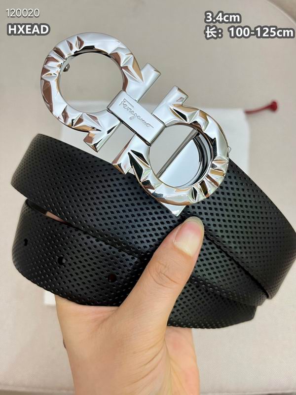 Ferragamo belt 34mmX100-125cm 8L (3)