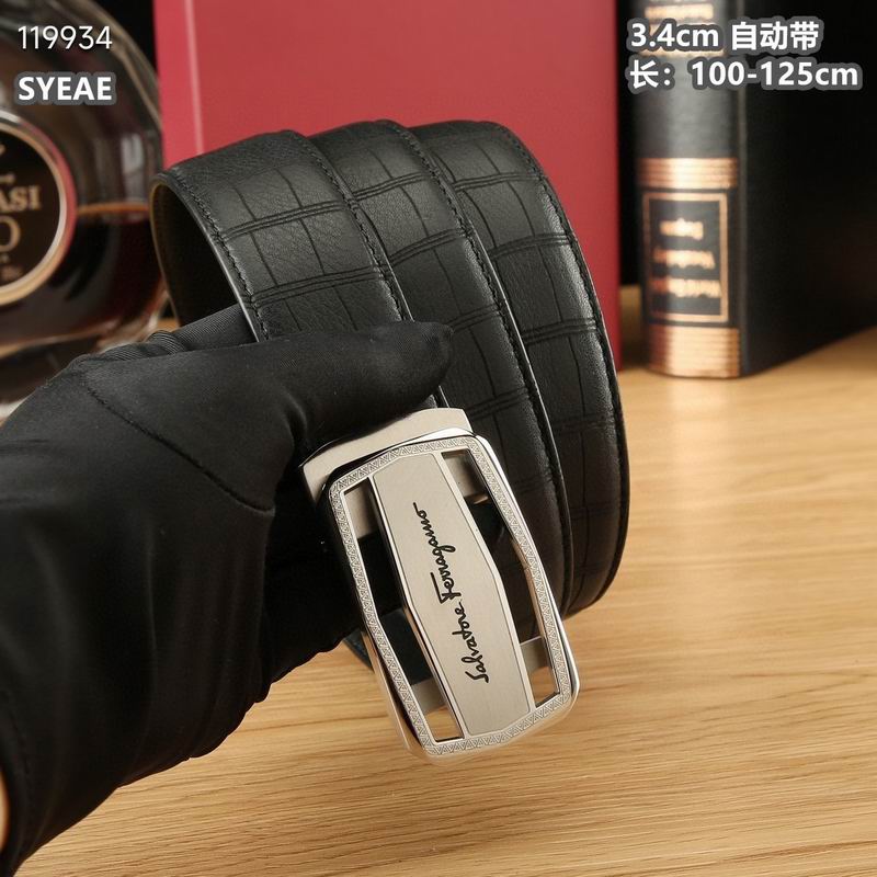 Ferragamo belt 34mmX100-125cm 8L (3)