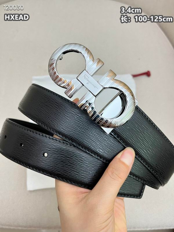 Ferragamo belt 34mmX100-125cm 8L (33)