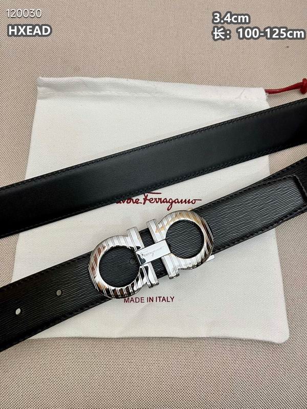 Ferragamo belt 34mmX100-125cm 8L (34)