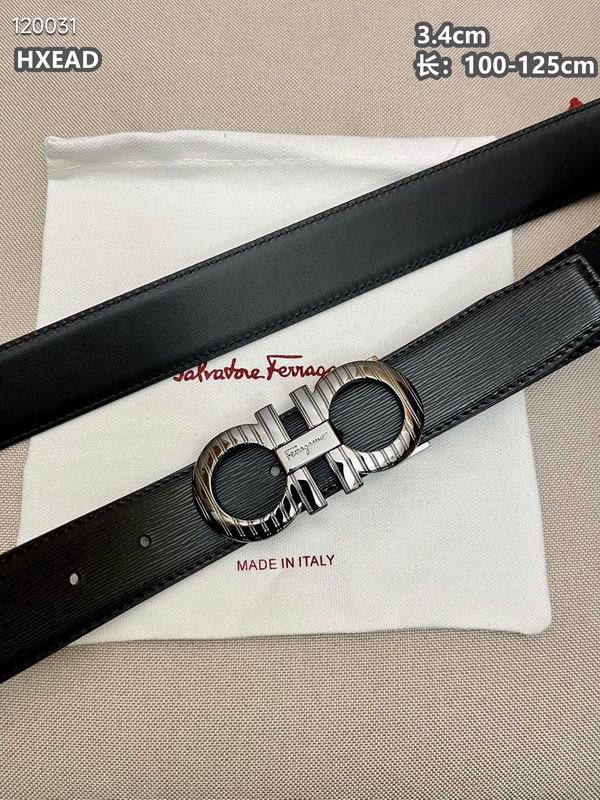 Ferragamo belt 34mmX100-125cm 8L (36)