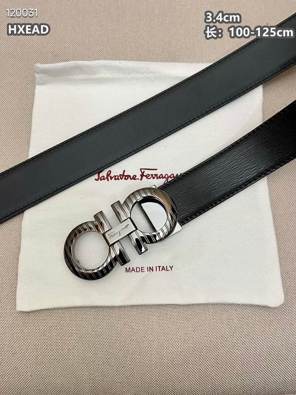 Ferragamo belt 34mmX100-125cm 8L (37)