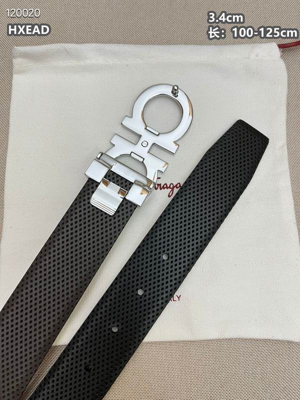 Ferragamo belt 34mmX100-125cm 8L (4)