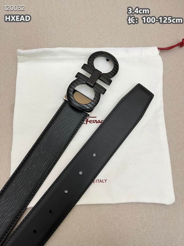 Ferragamo belt 34mmX100-125cm 8L (42)