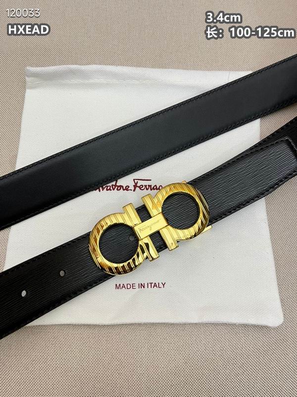 Ferragamo belt 34mmX100-125cm 8L (44)