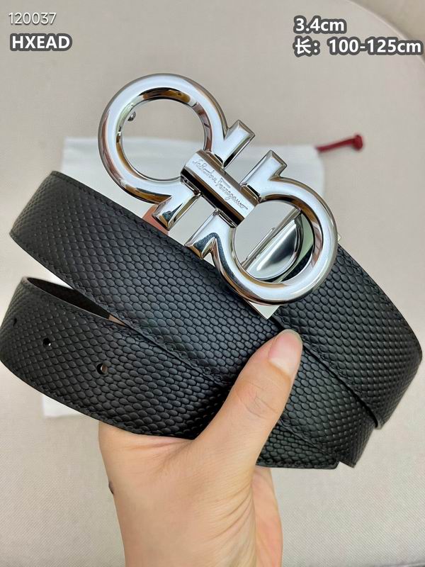 Ferragamo belt 34mmX100-125cm 8L (48)