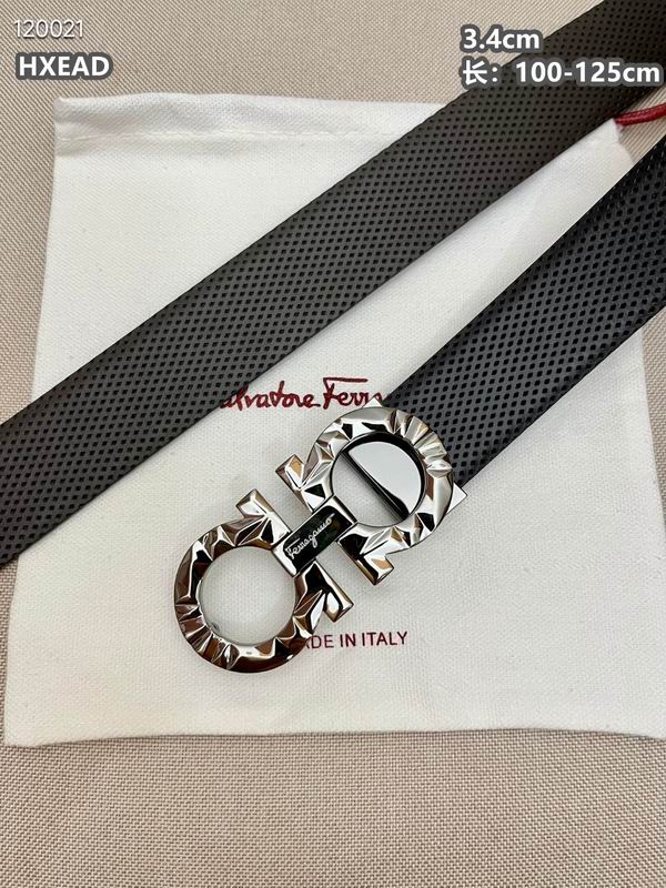 Ferragamo belt 34mmX100-125cm 8L (5)