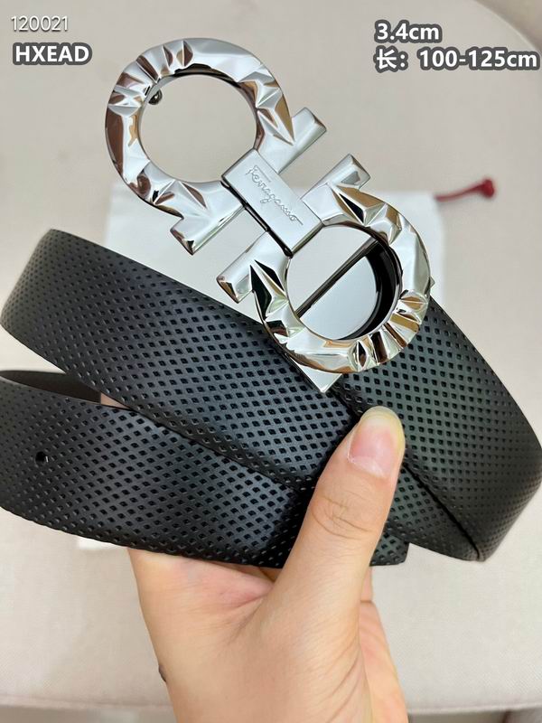 Ferragamo belt 34mmX100-125cm 8L (6)