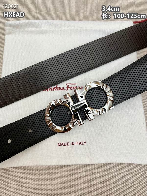Ferragamo belt 34mmX100-125cm 8L (7)