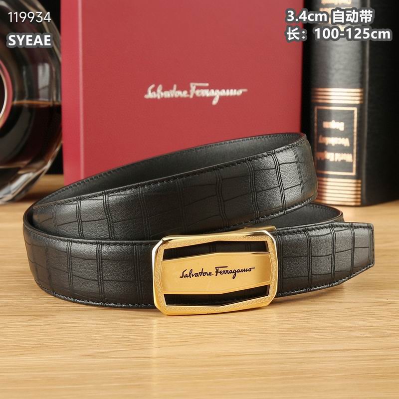 Ferragamo belt 34mmX100-125cm 8L (7)