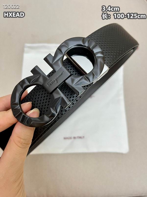 Ferragamo belt 34mmX100-125cm 8L (8)