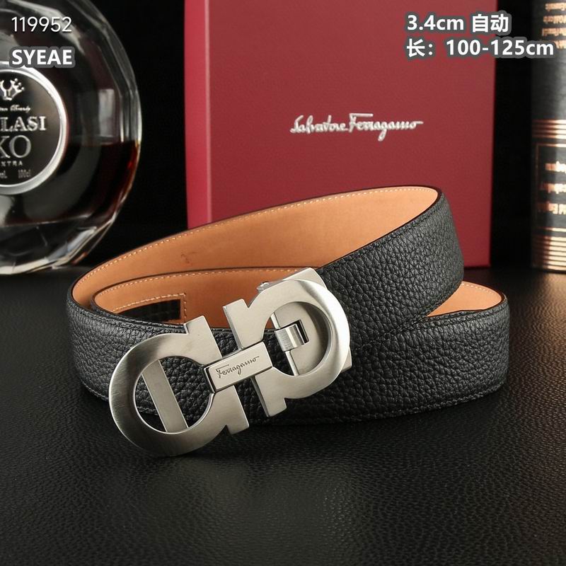 Ferragamo belt 34mmX100-125cm 8L (9)