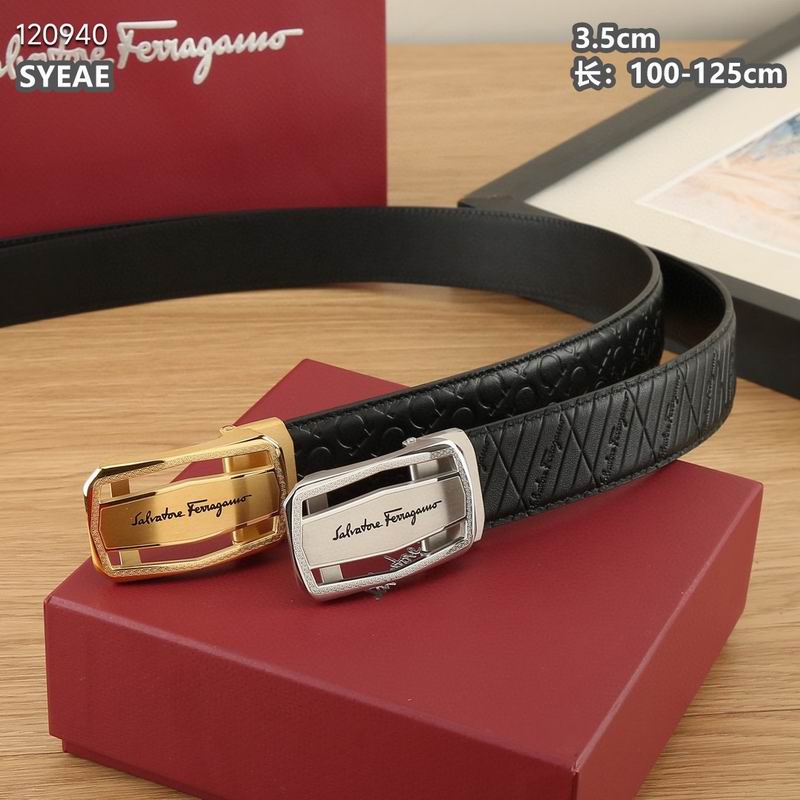 Ferragamo belt 35mmX100-125cm 8L (1)