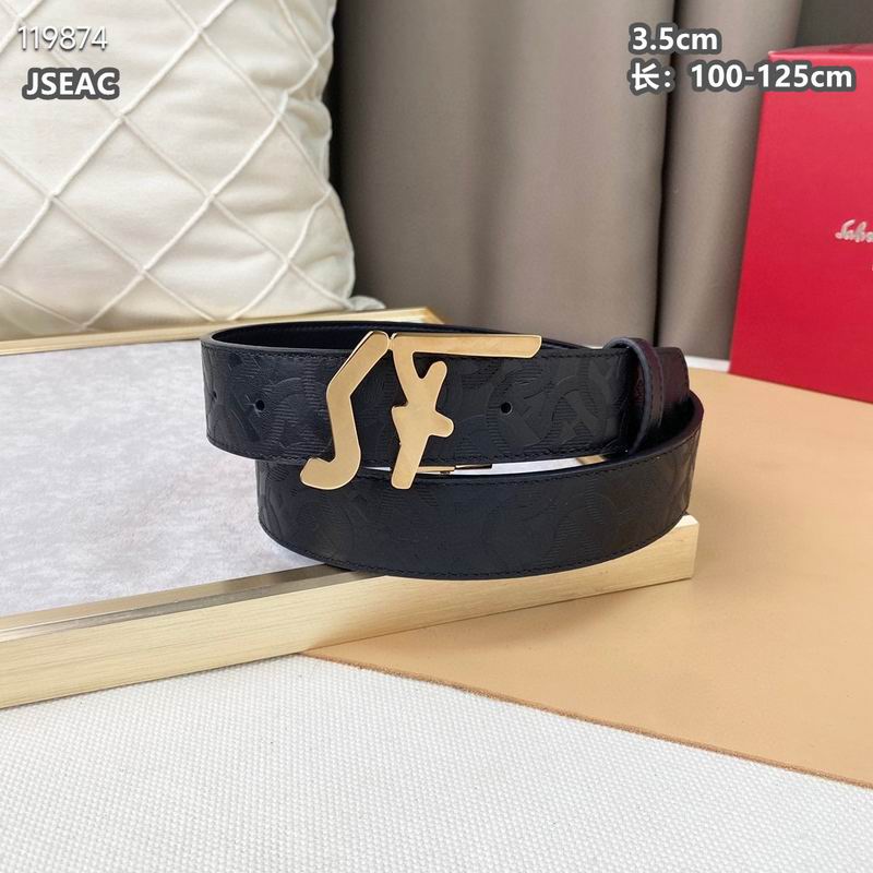 Ferragamo belt 35mmX100-125cm 8L (10)
