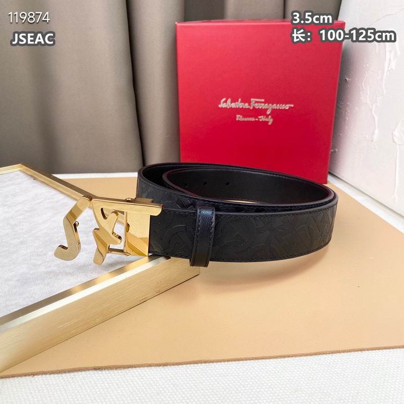 Ferragamo belt 35mmX100-125cm 8L (11)