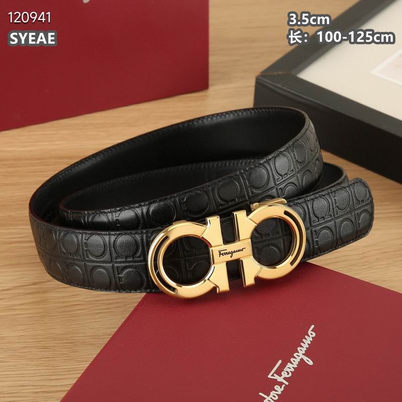 Ferragamo belt 35mmX100-125cm 8L (11)