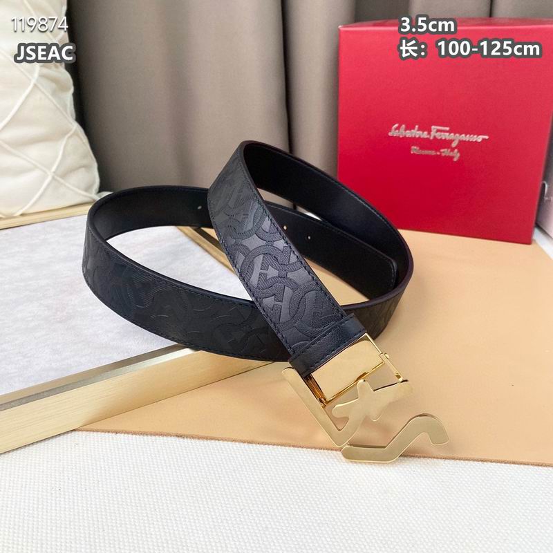 Ferragamo belt 35mmX100-125cm 8L (12)