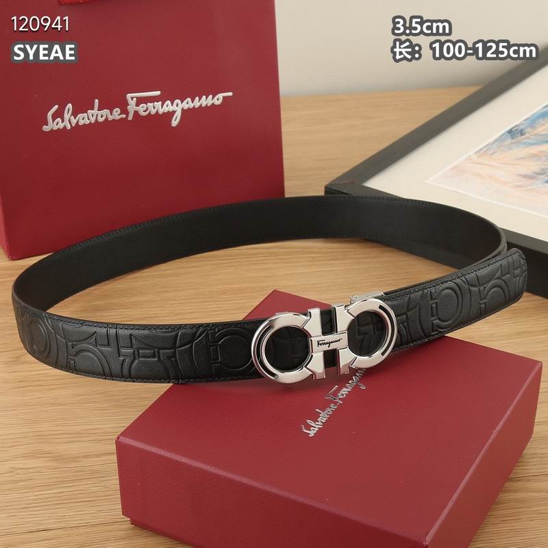 Ferragamo belt 35mmX100-125cm 8L (15)