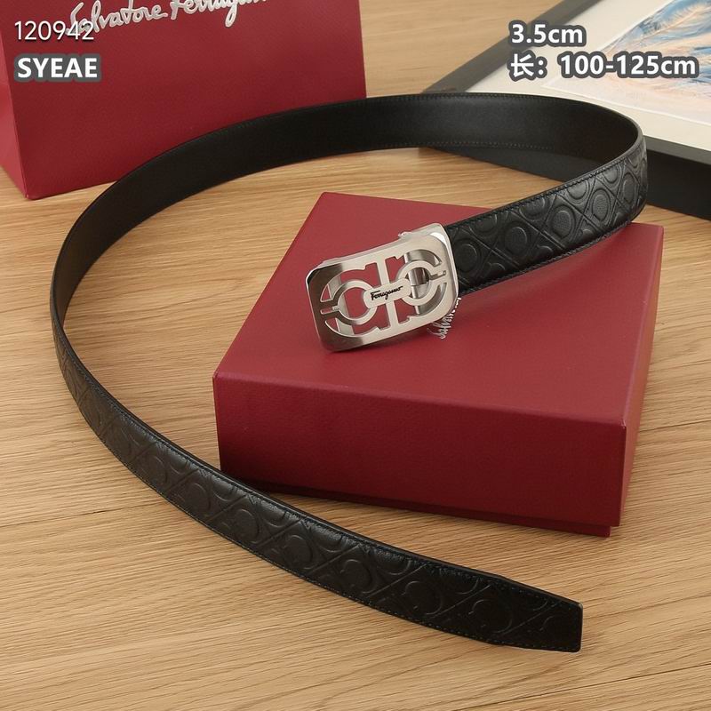Ferragamo belt 35mmX100-125cm 8L (23)