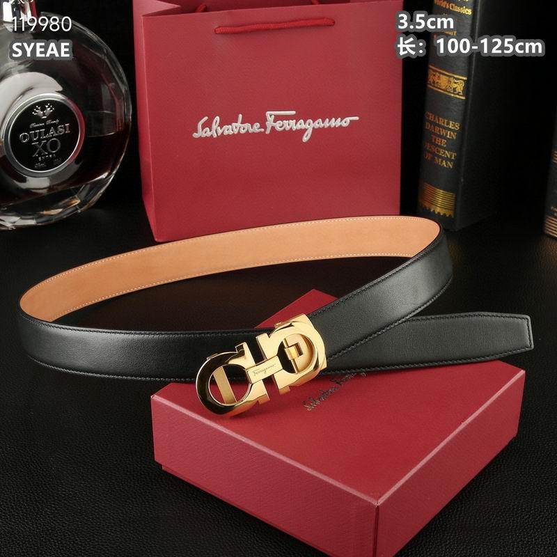 Ferragamo belt 35mmX100-125cm 8L (28)