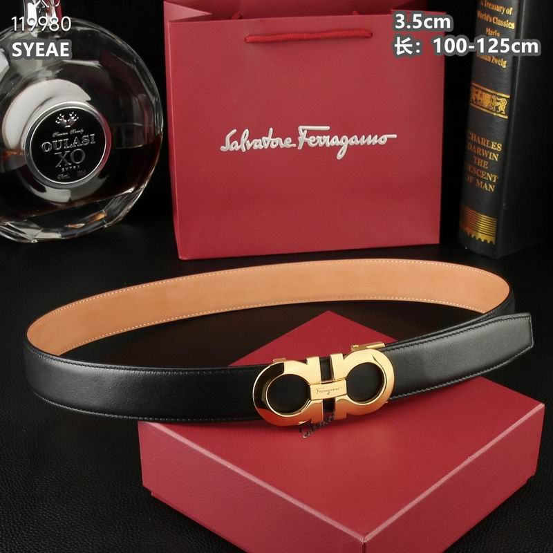 Ferragamo belt 35mmX100-125cm 8L (30)