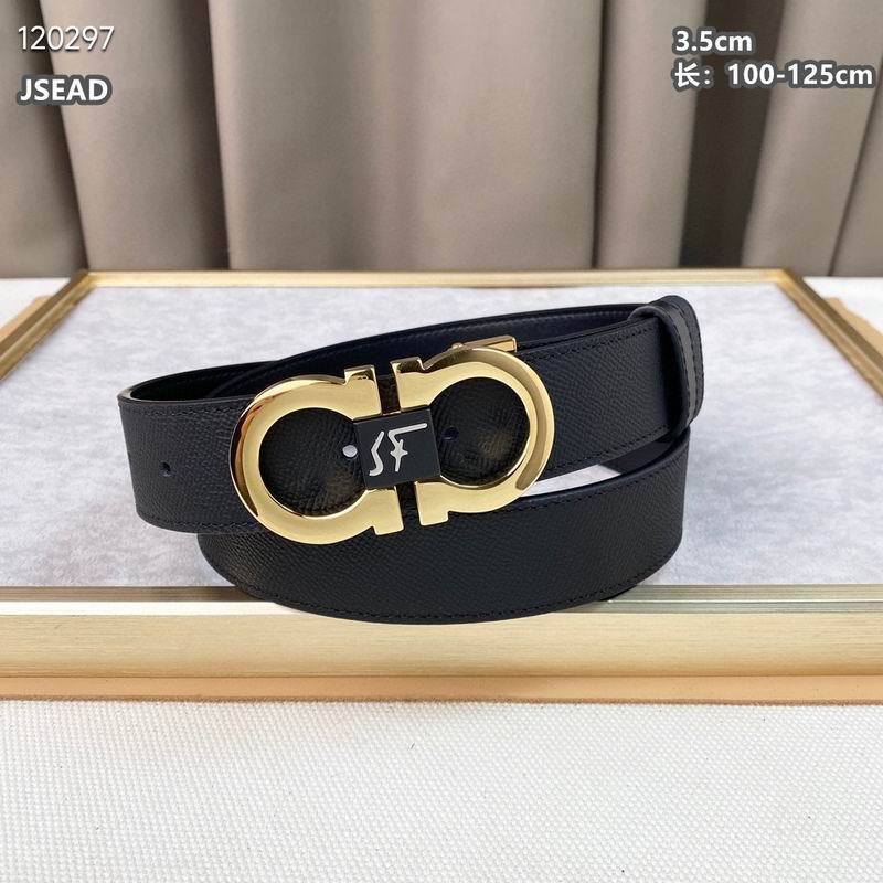 Ferragamo belt 35mmX100-125cm 8L (45)