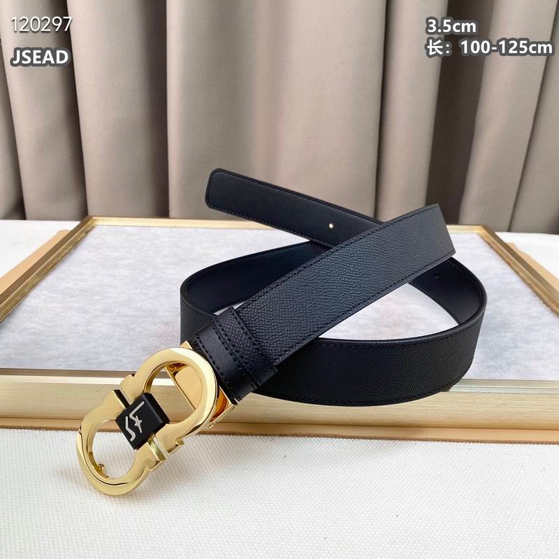 Ferragamo belt 35mmX100-125cm 8L (46)