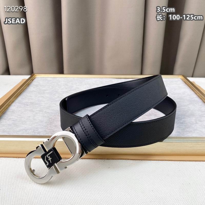 Ferragamo belt 35mmX100-125cm 8L (50)