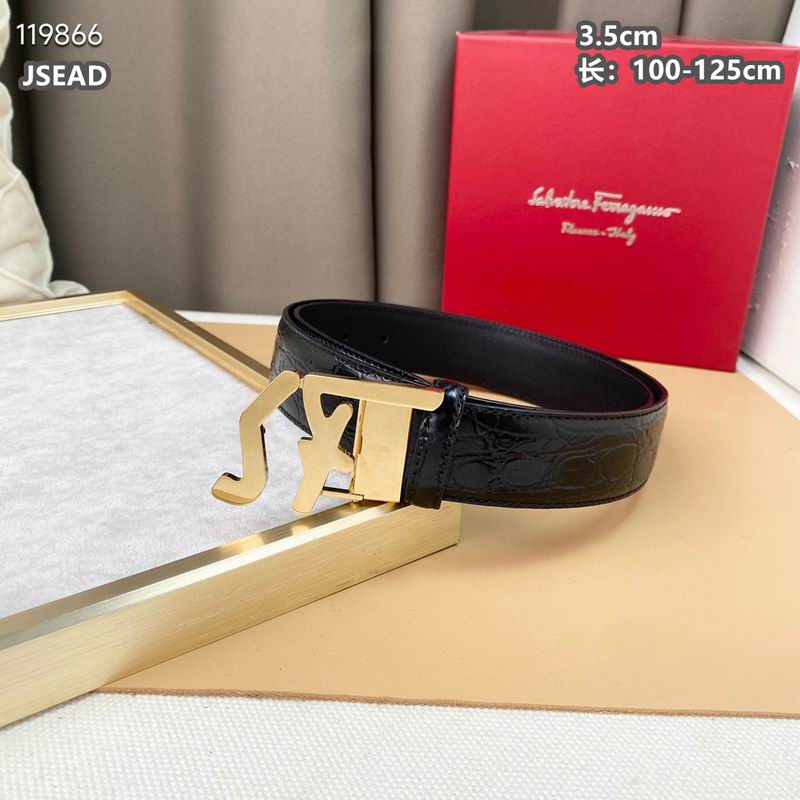 Ferragamo belt 35mmX100-125cm 8L (55)
