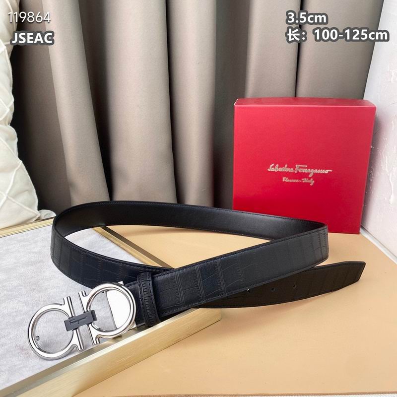 Ferragamo belt 35mmX100-125cm 8L (58)