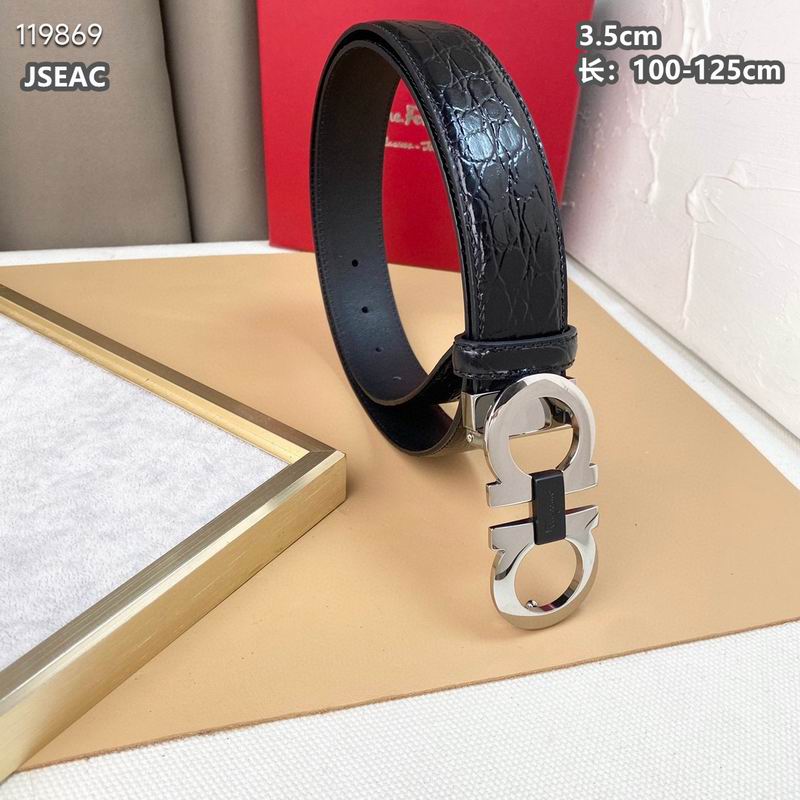 Ferragamo belt 35mmX100-125cm 8L (68)