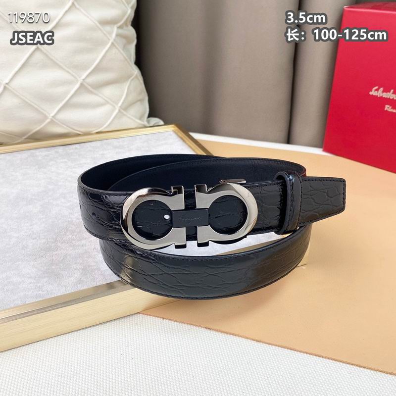 Ferragamo belt 35mmX100-125cm 8L (69)