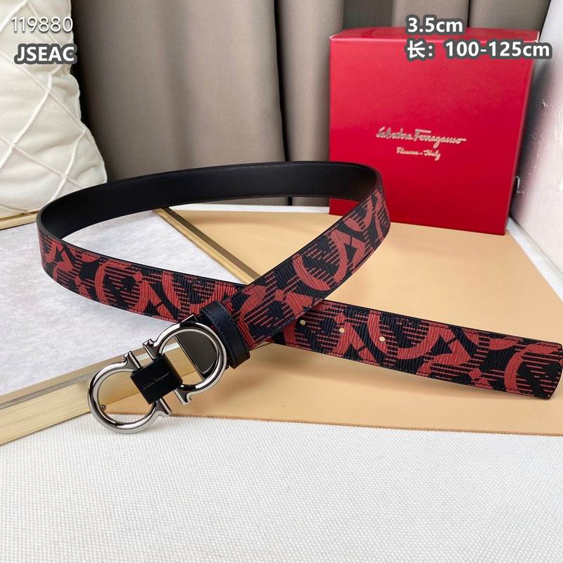 Ferragamo belt 35mmX100-125cm 8L (76)