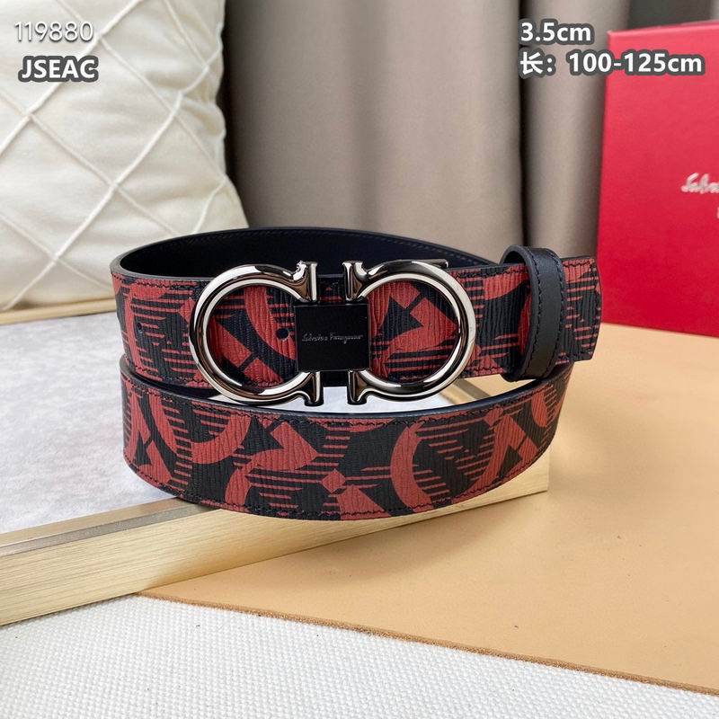 Ferragamo belt 35mmX100-125cm 8L (77)