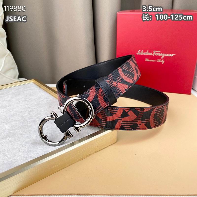 Ferragamo belt 35mmX100-125cm 8L (78)