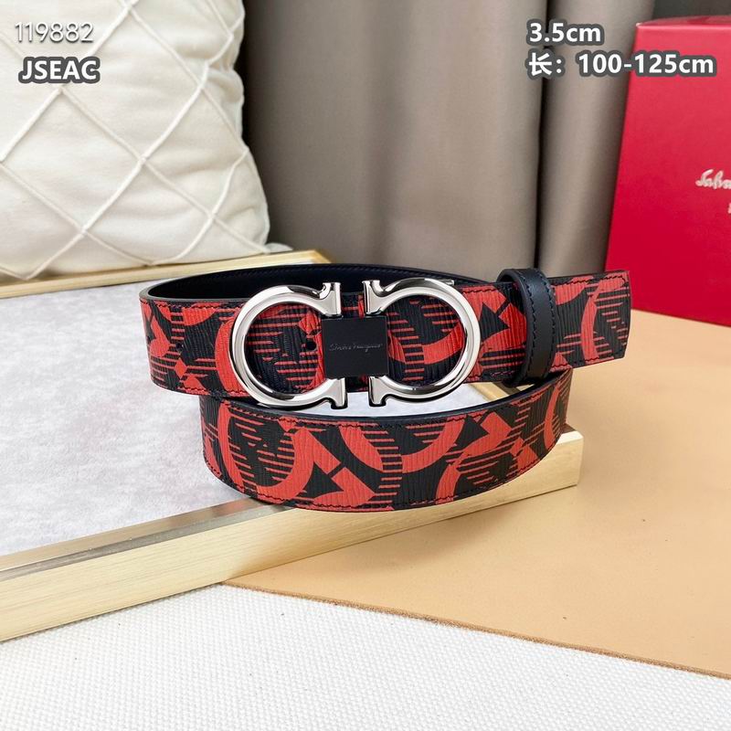 Ferragamo belt 35mmX100-125cm 8L (84)