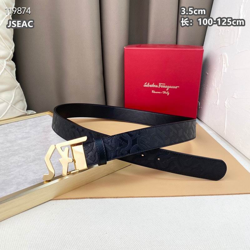Ferragamo belt 35mmX100-125cm 8L (9)