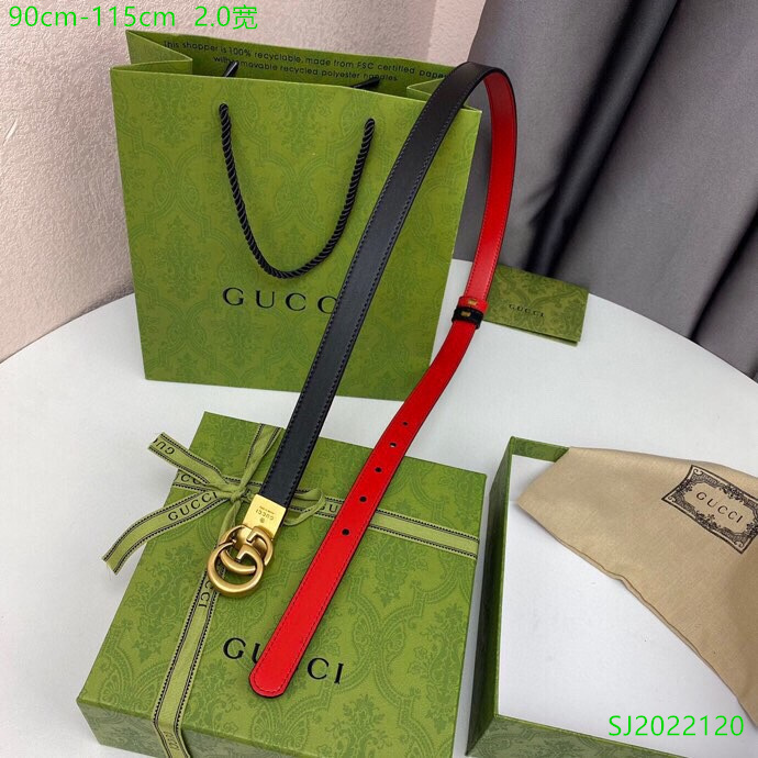 Gucci Belt 20mmX90-115cm 7D (10)