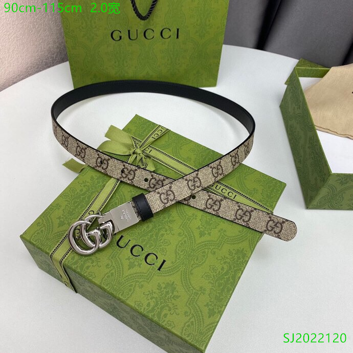 Gucci Belt 20mmX90-115cm 7D (14)