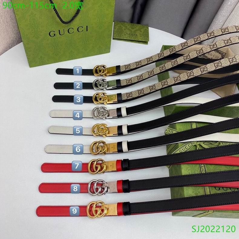 Gucci Belt 20mmX90-115cm 7D (17)