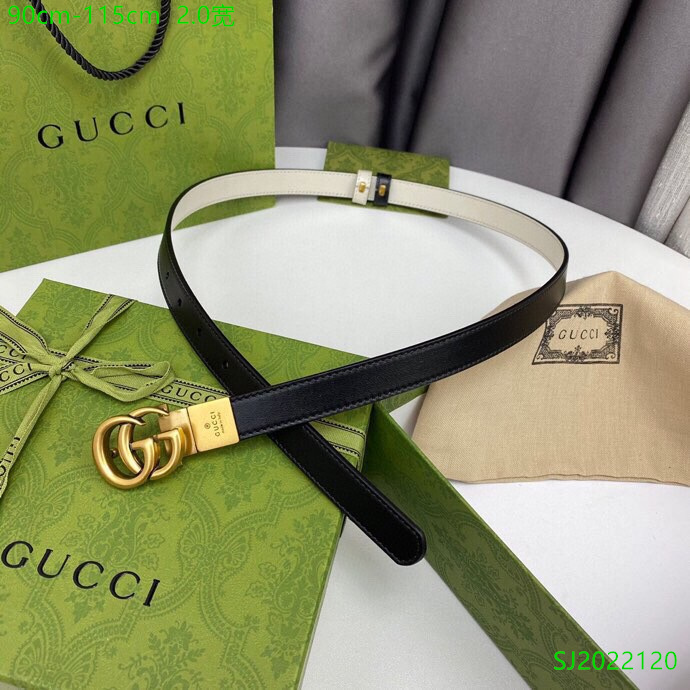 Gucci Belt 20mmX90-115cm 7D (2)