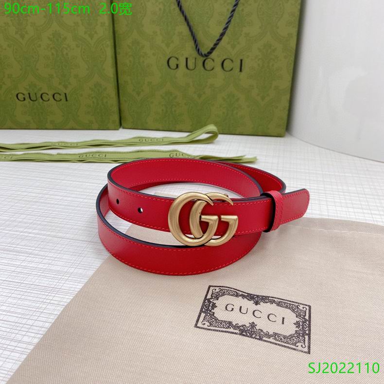Gucci Belt 20mmX90-115cm 7D (28)