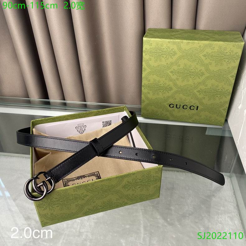 Gucci Belt 20mmX90-115cm 7D (31)
