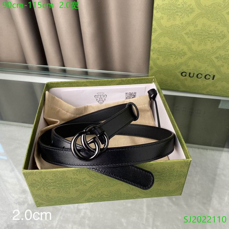 Gucci Belt 20mmX90-115cm 7D (32)