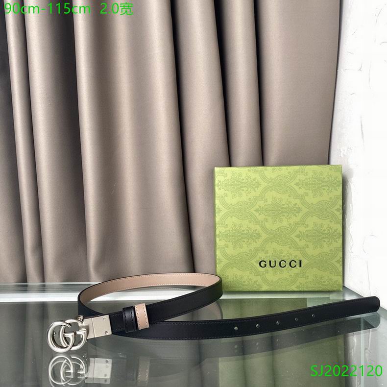 Gucci Belt 20mmX90-115cm 7D (40)