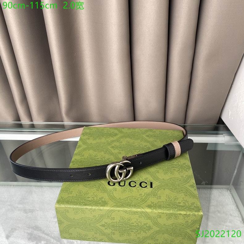 Gucci Belt 20mmX90-115cm 7D (41)
