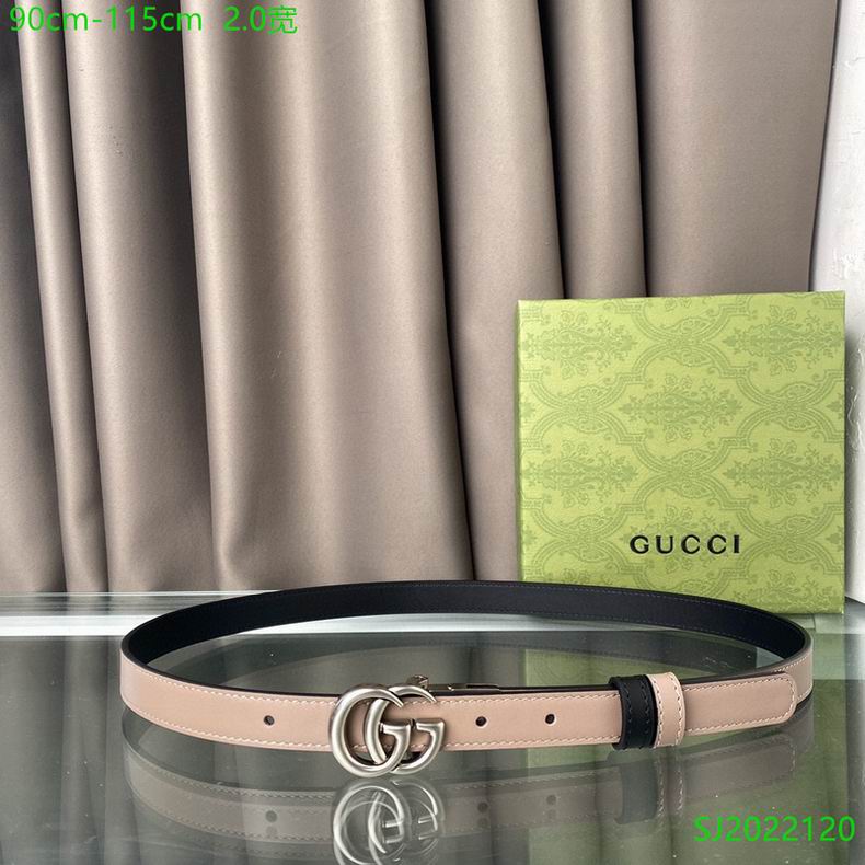 Gucci Belt 20mmX90-115cm 7D (43)